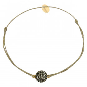 Bracelet spinel gold plated Jasmine