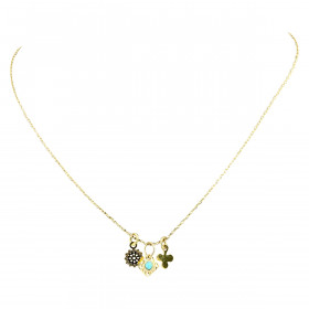 Necklace chain and medals - Albane