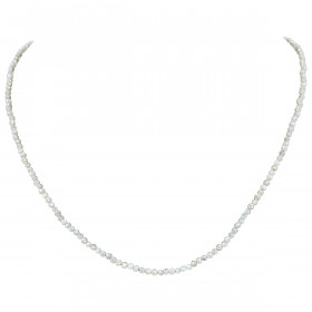 Collier mini pierres labradorite Louise