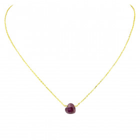 Necklace chain Marion cœur