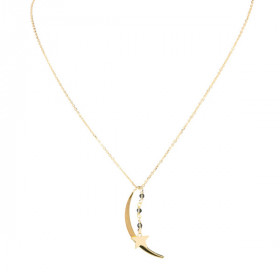 Collier lune et étoile