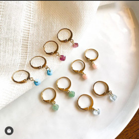 Hoop earrings Little