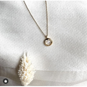 Collier chaine Maomi coeur