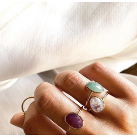 Bague plaqué or- Anahita