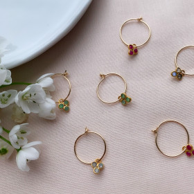 Creole semi precious stones...