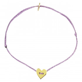 Bracelet  gold heart- Little
