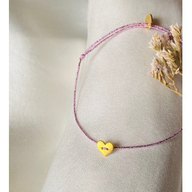 Bracelet  gold heart- Little