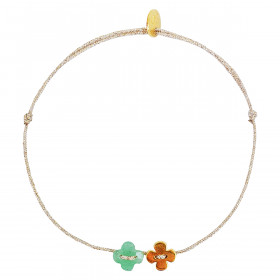 Bracelet Little clover duo