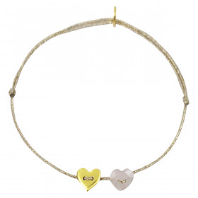 Bracelet Little coeur duo