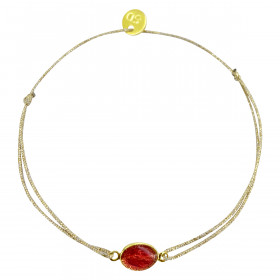 Bracelet Madonne émaillée
