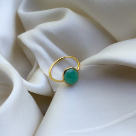 Ring gold plated- Anahita