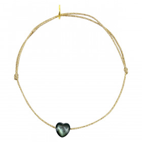 Bracelet coeur nacre- Motu One