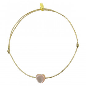 Bracelet mother of pearl heart- Motu One