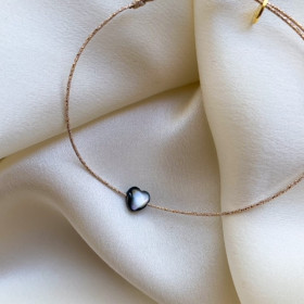 Bracelet coeur nacre- Motu One