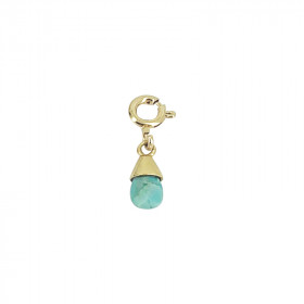 Pendentif amulette turquoise