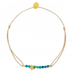 Bracelet turquoises vertes