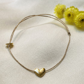 Bracelet coeur Agapé