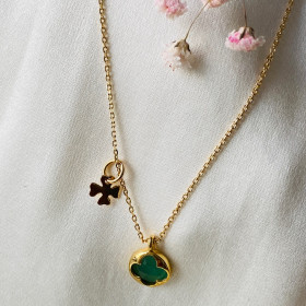 Collier chaine trèfle Naomi