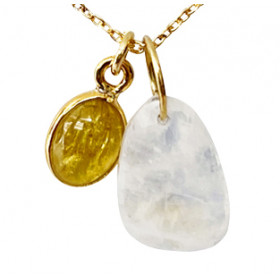 Collier chaine Pashmina