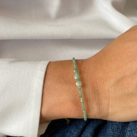 Bracelet émeraude Dolly