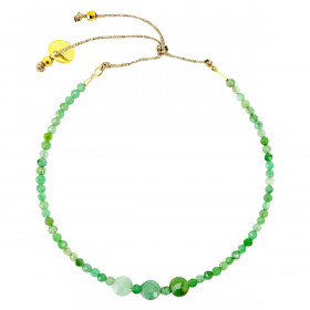 Bracelet émeraude Dolly