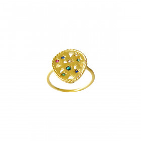 Bague multi pierre Ethnic Chic Krishna