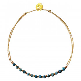 Bracelet tourmaline bleue Jalia