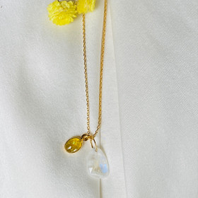 Collier chaine Pashmina