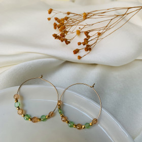Hoop earring Murano