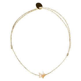 Bracelet coeur nacre- Motu One