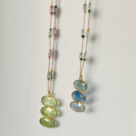 Necklace mini stones &...