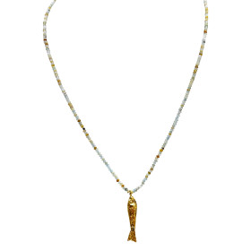 Necklace amazonite and...