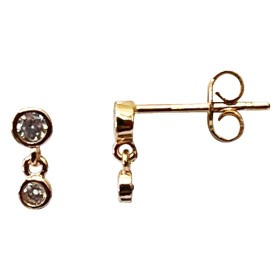 ear studs zirconium - Milos