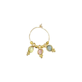 Boucle d'oreille tourmaline...