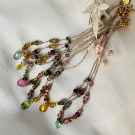 Bracelet tourmalines- Meurice