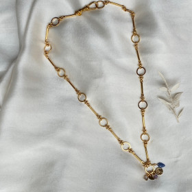 Collier chaine et pendentifs - Concorde