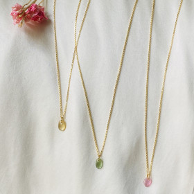 Necklace tourmaline