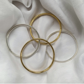 Silver bangle Lili