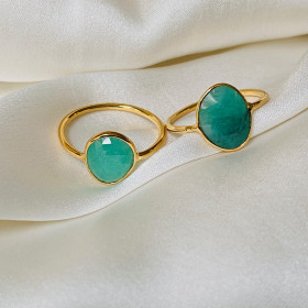 Ring gold plated- Anahita