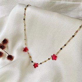 Collier chaine rosaire et étoiles Bangalore