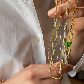 Necklace gold plated...