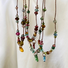 Bracelet tourmalines- Meurice