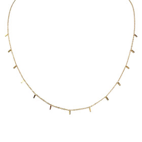 Collier chaine plaqué or Aline
