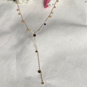 Collier chaine plaqué or -Alba