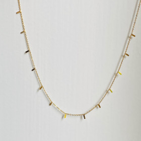 Collier chaine plaqué or Aline