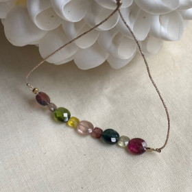 Bracelet tourmalines on...