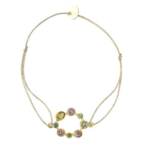 Bracelet set of tourmalines- Paladio