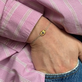 Bracelet sapphire cross...