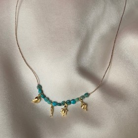 Turquoise necklace and pendants- Sitting Bull