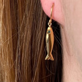 Boucle d'oreille - Long Fish